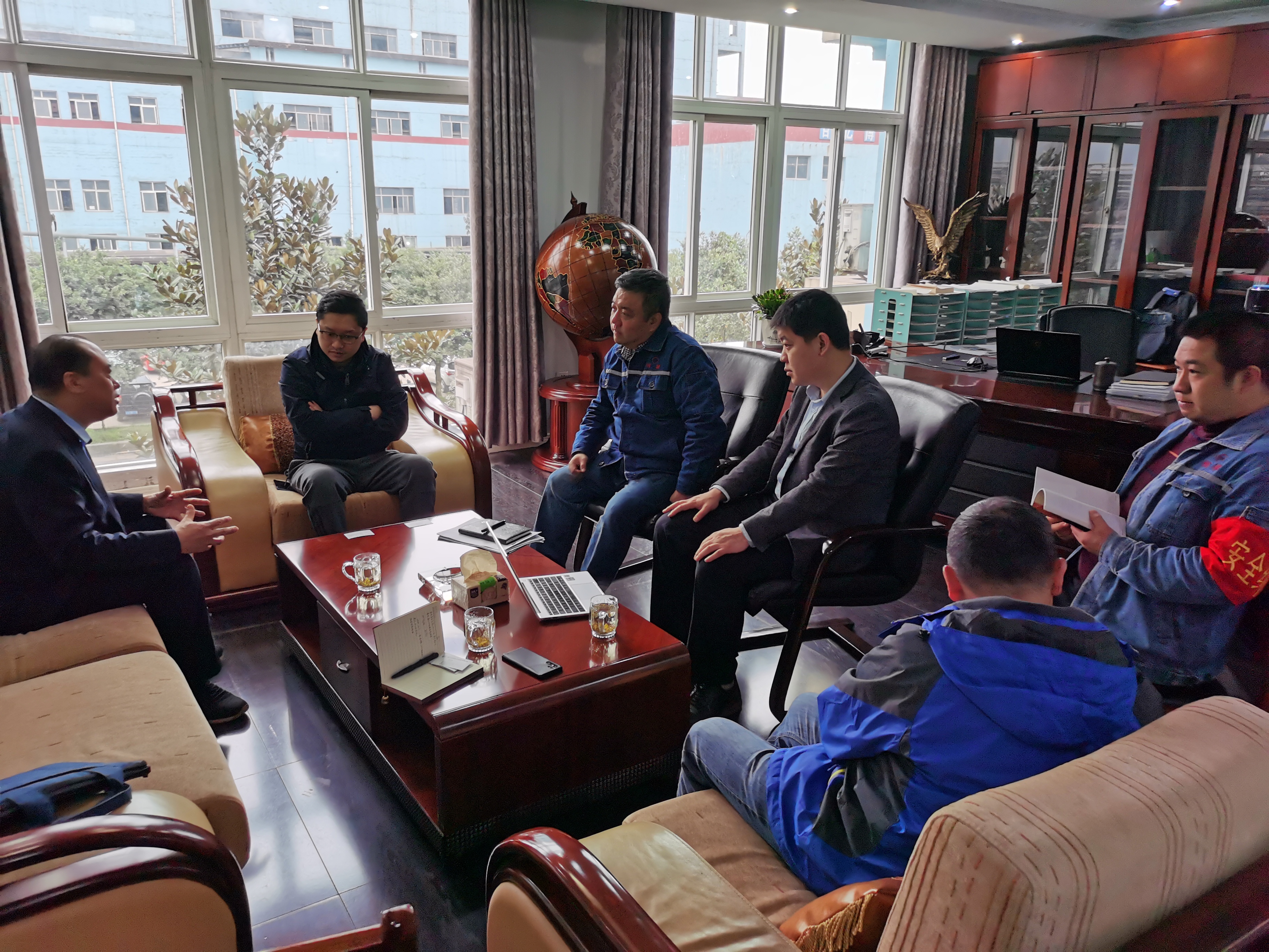 北京金亞潤受邀赴博賽礦業(yè)集團考察洽談赤泥綜合利用合作項目