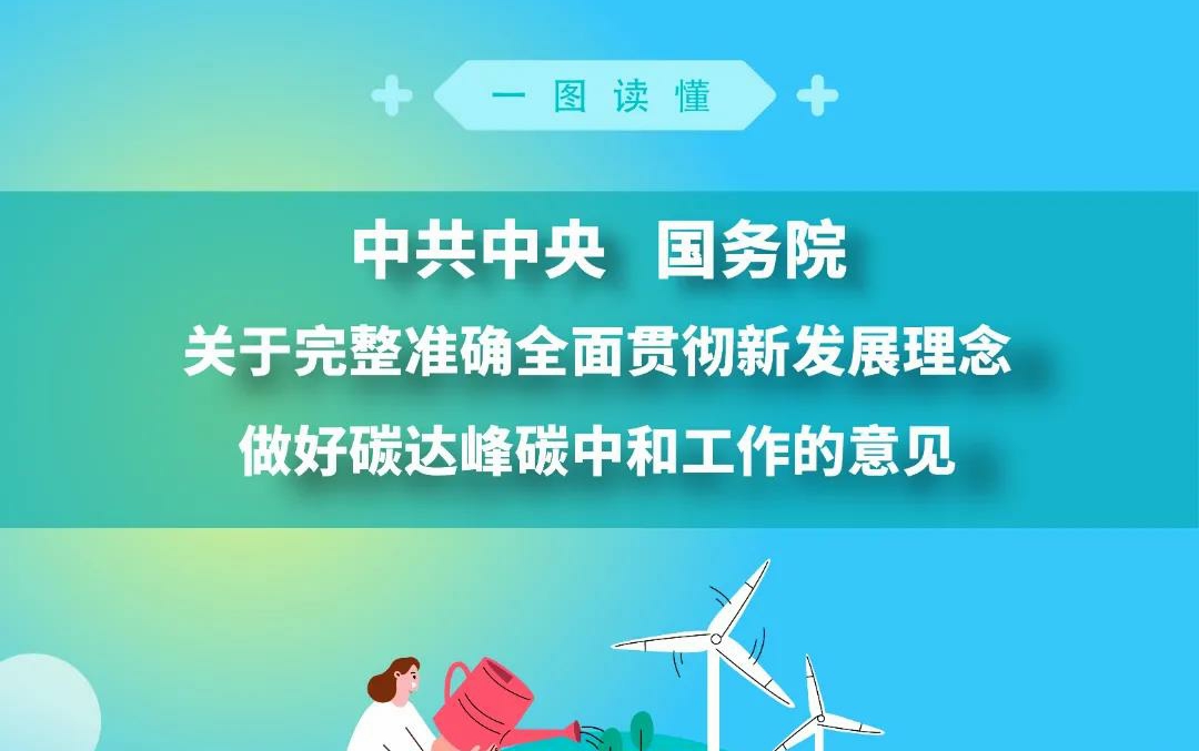 權威解讀！就《中共中央 國務院關于完整準確全面貫徹新發(fā)展理念做好碳達峰碳中和工作的意見》訪國家發(fā)展改革委負責人